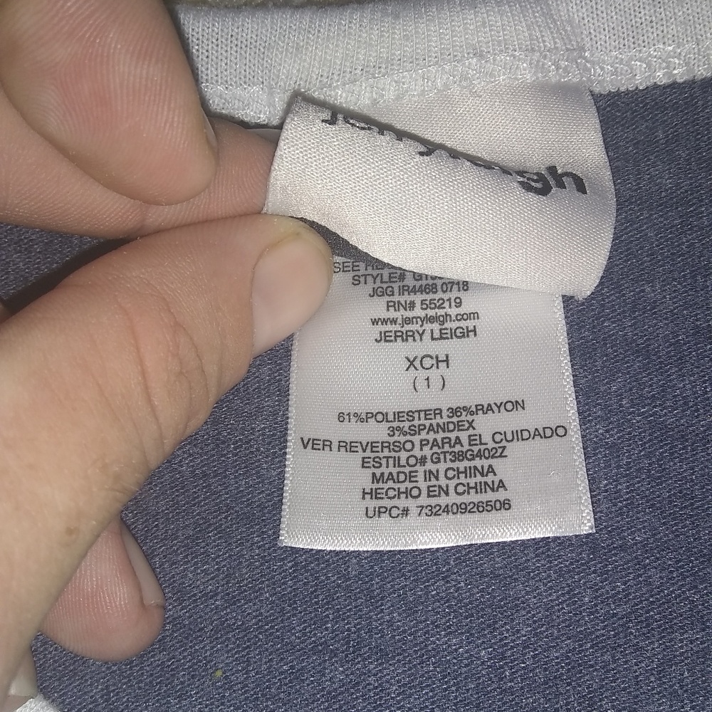 "Good Vibes" Long Sleeve Graphic Tee Size XCH(1) - Picture 6 of 7